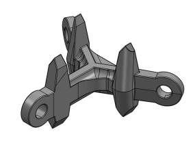 Agritrend Ltd aggressive double sided chain harrow tooth.