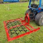 Compact chain harrow