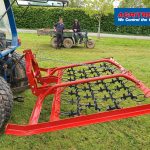 Harrow for compact tractor