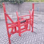 vertical bale stacker