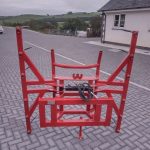 vertical bale stacker