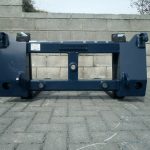 Pallet forks for tractor loader