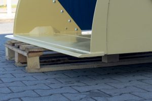 Feed line auger dispenser bucket for roots, grains, silage and other foodstuffs from Agritrend LTD