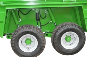 Pronar T046-2 Double Axle Cattle and Livestock Trailer with Hydraulic Drop-Down Floor