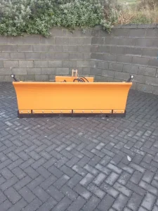 Front Linkage Hydraulic Angling Snow Plough for micro and small tractors