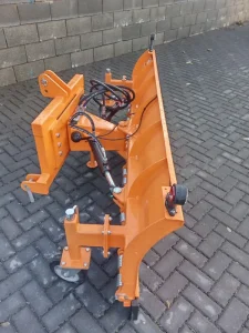 Front Linkage Hydraulic Angling Snow Plough for micro and small tractors