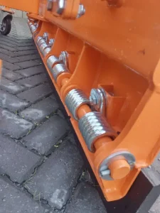 Front Linkage Hydraulic Angling Snow Plough for micro and small tractors