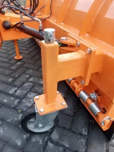 Front Linkage Hydraulic Angling Snow Plough for micro and small tractors