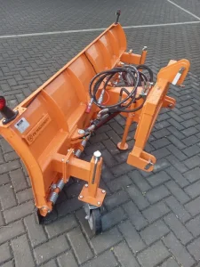 Front Linkage Hydraulic Angling Snow Plough for micro and small tractors
