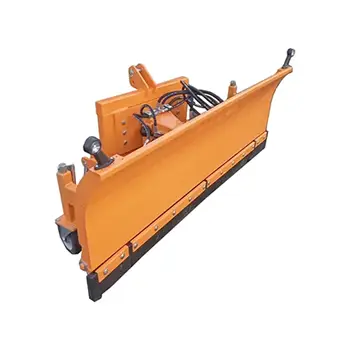Front Linkage Hydraulic Angling Snow Plough for micro and small tractors