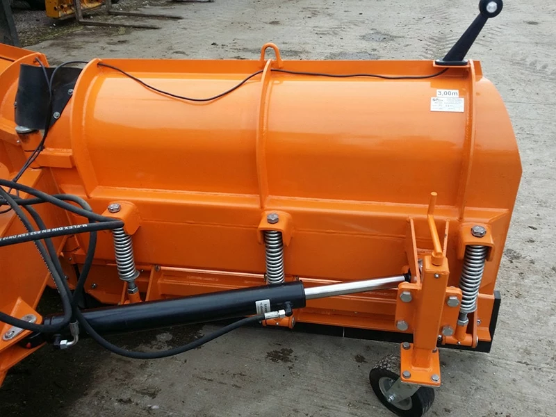 Hydraulic Angling V-Plough Snow Plough for Tractor Mount on Front Linkage