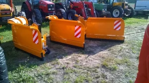 Hydraulic Angling V-Plough Snow Plough for Tractor Mount on Front Linkage