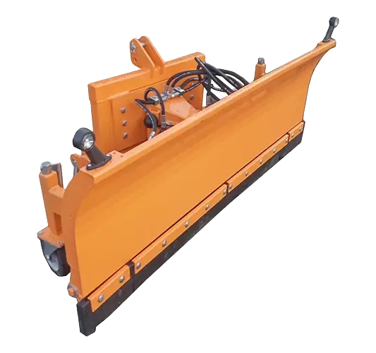 Front Linkage Hydraulic Angling Snow Plough for micro and small tractors