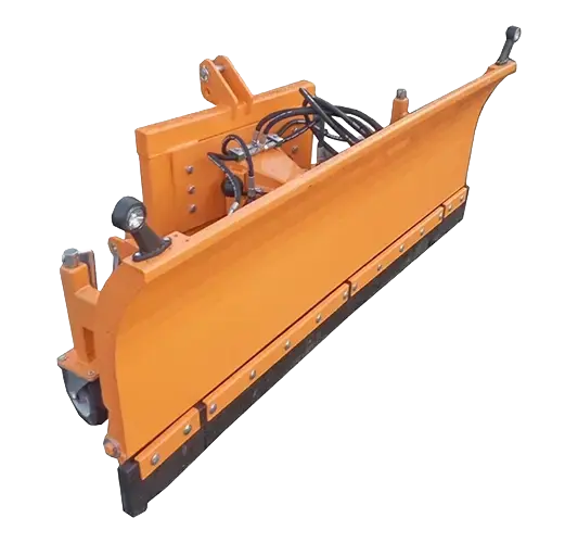 Front Linkage Hydraulic Angling Snow Plough for micro and small tractors
